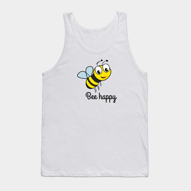 Bee happy Tank Top by Pipa's design